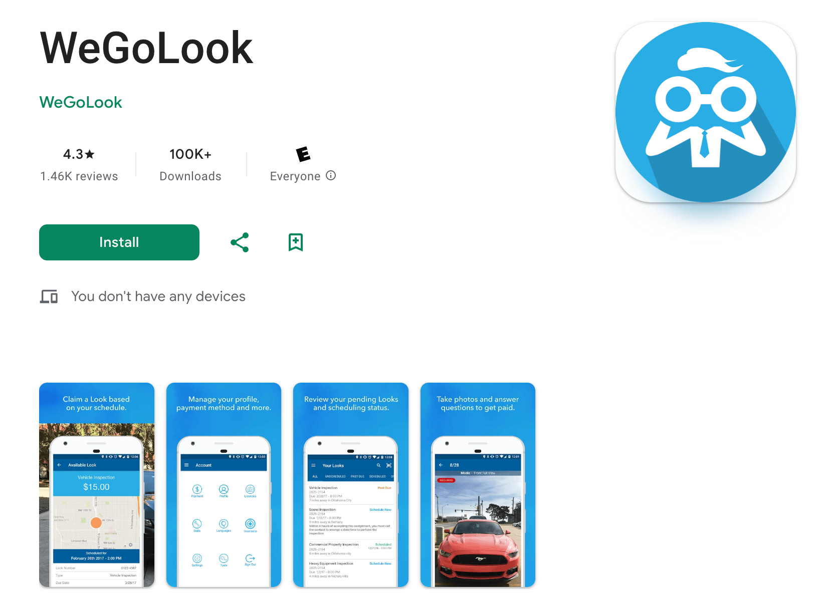 WeGolook logo